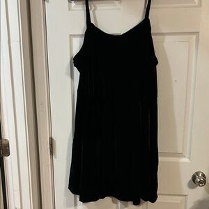 Joe Boxer Black Velvet dress